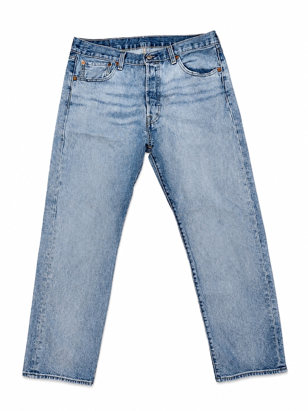 Levi’s 501 Original Fit Light Wash Button Fly Jeans Men’s 34x30